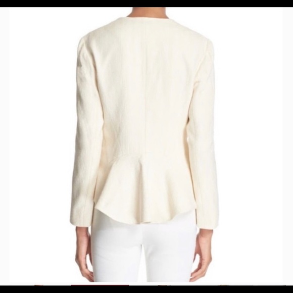 Derek Lam 10 Crosby Asymmetrical Fringe Blazer. Size 4 - Picture 2 of 13